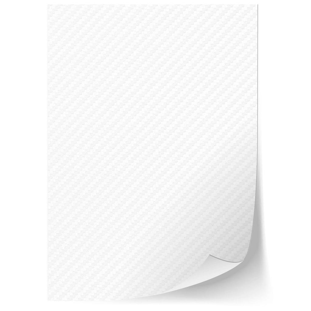 White carbon fibre skins 430mmx300mm