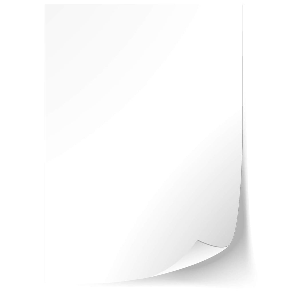 White gloss skins 430mmx300mm