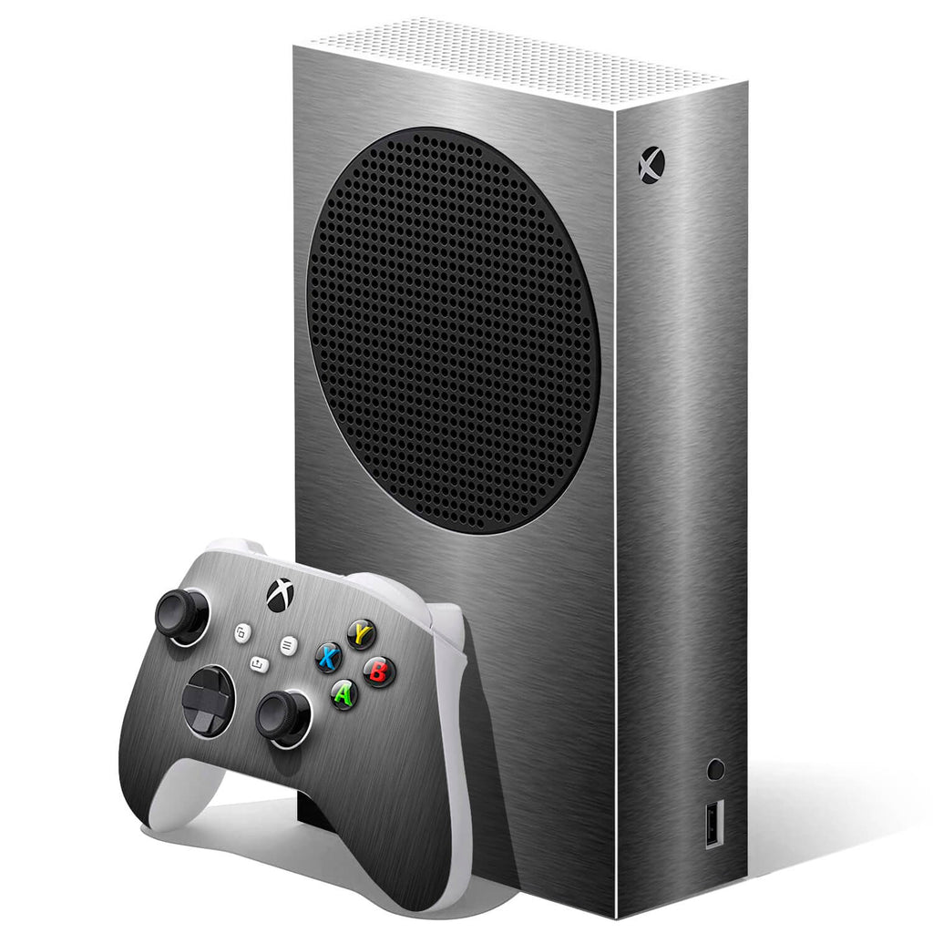 Xbox Series S Brushed Titanium Skins