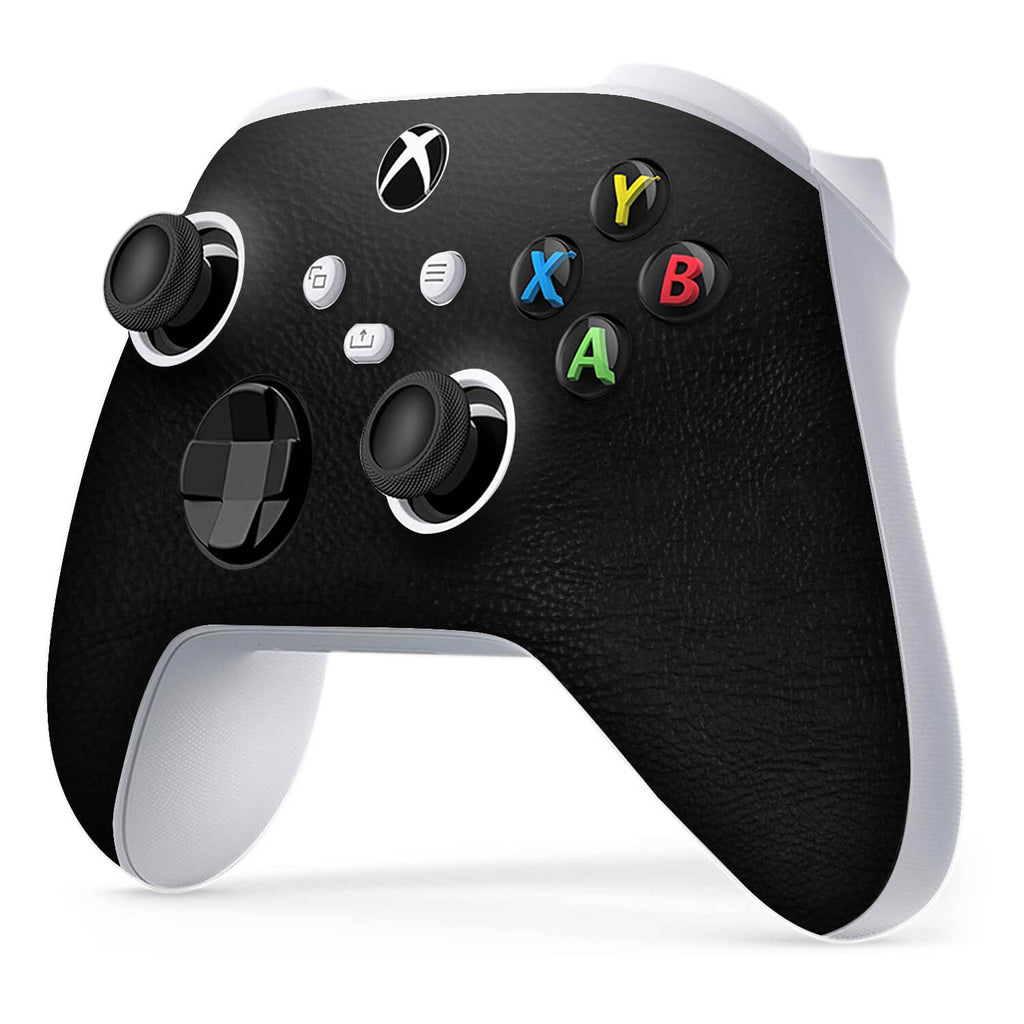 Xbox Series S Controller Black Leather Skins