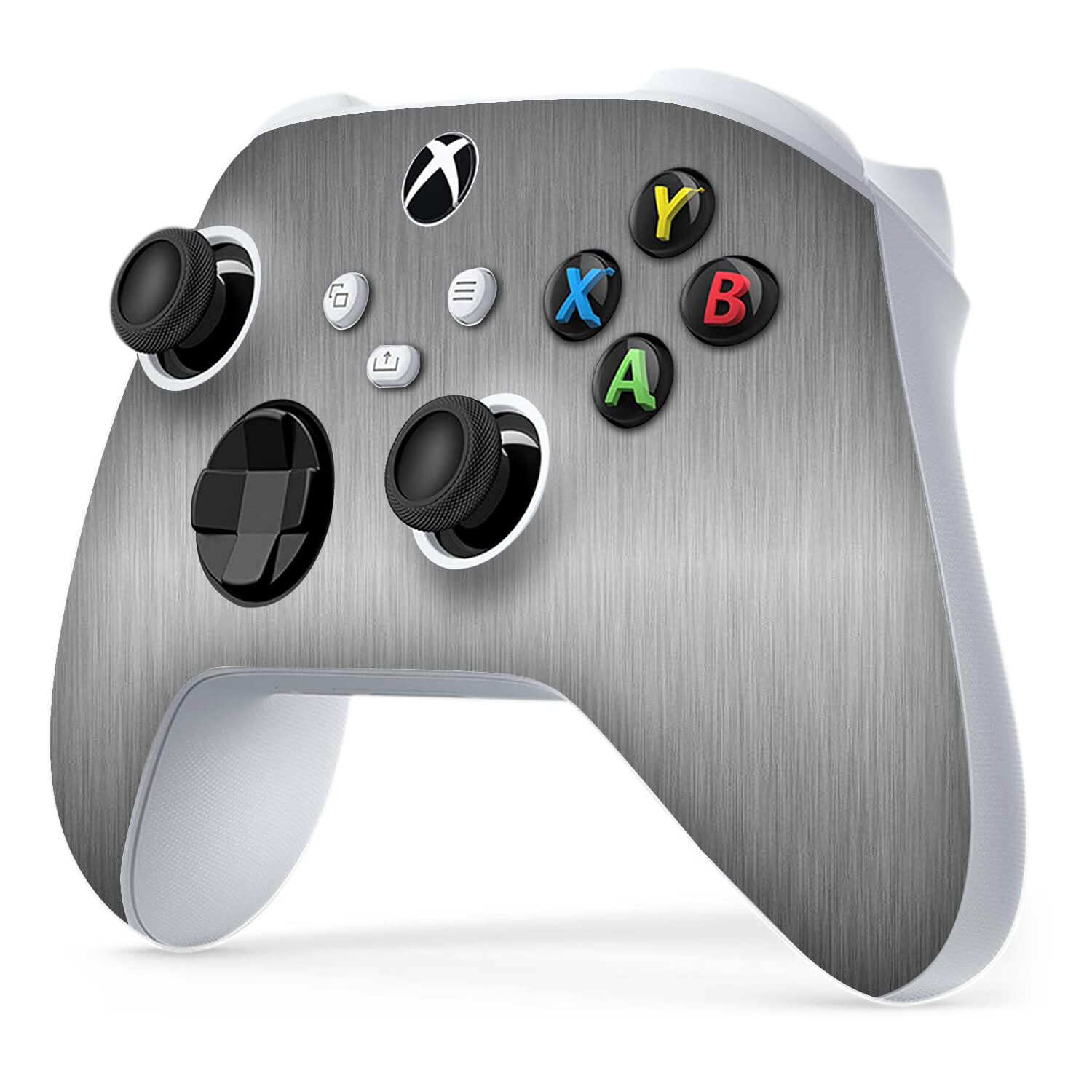 Xbox Series S Controller Brushed Titanium Skins