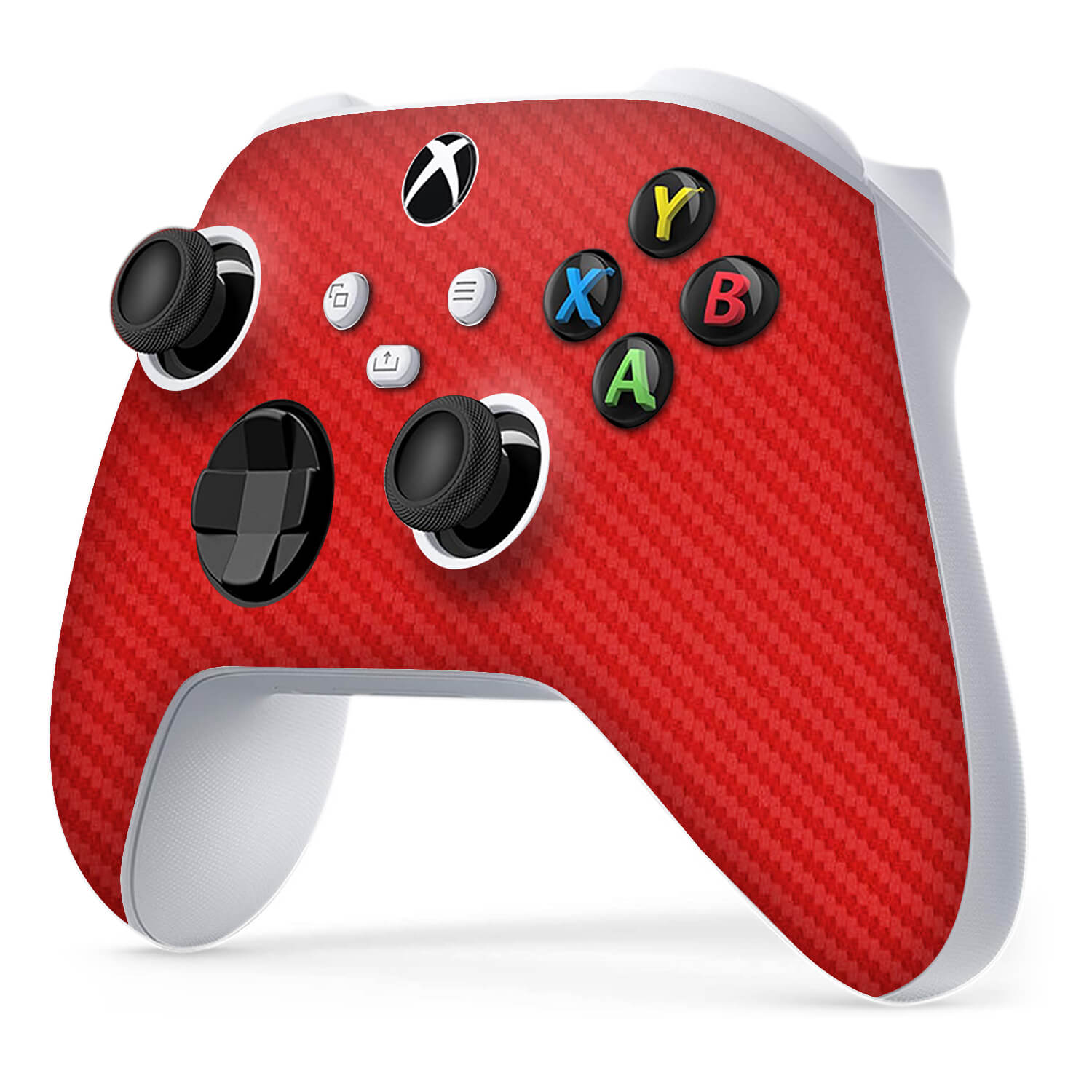 Xbox Series S Controller Red Carbon Fibre Skins