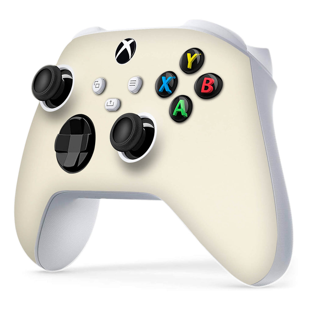 Xbox Series S Controller Textured Matt Cream Skins