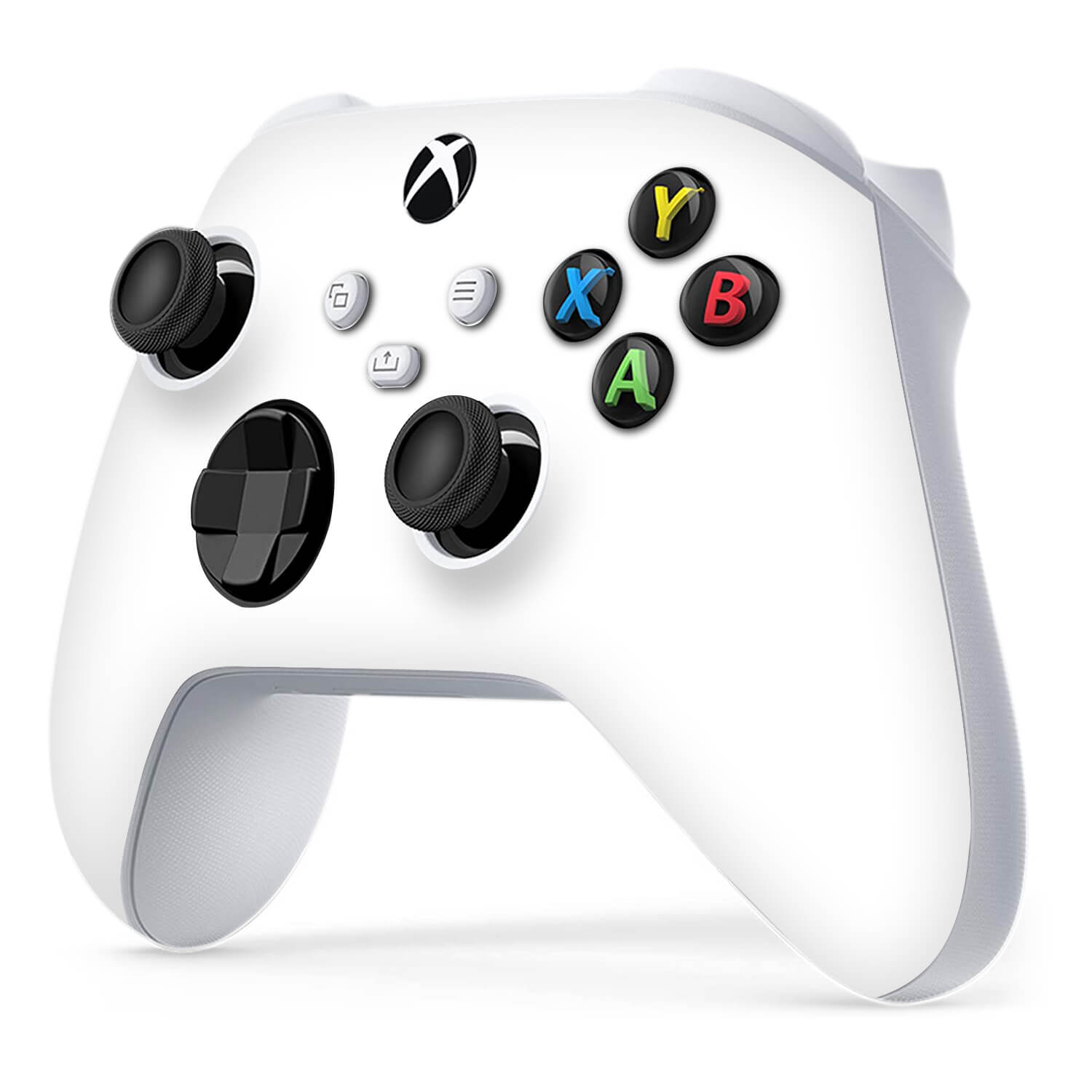 Xbox Series S Controller White Gloss Skins