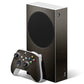 Xbox Series S Silverblack Wood Skins