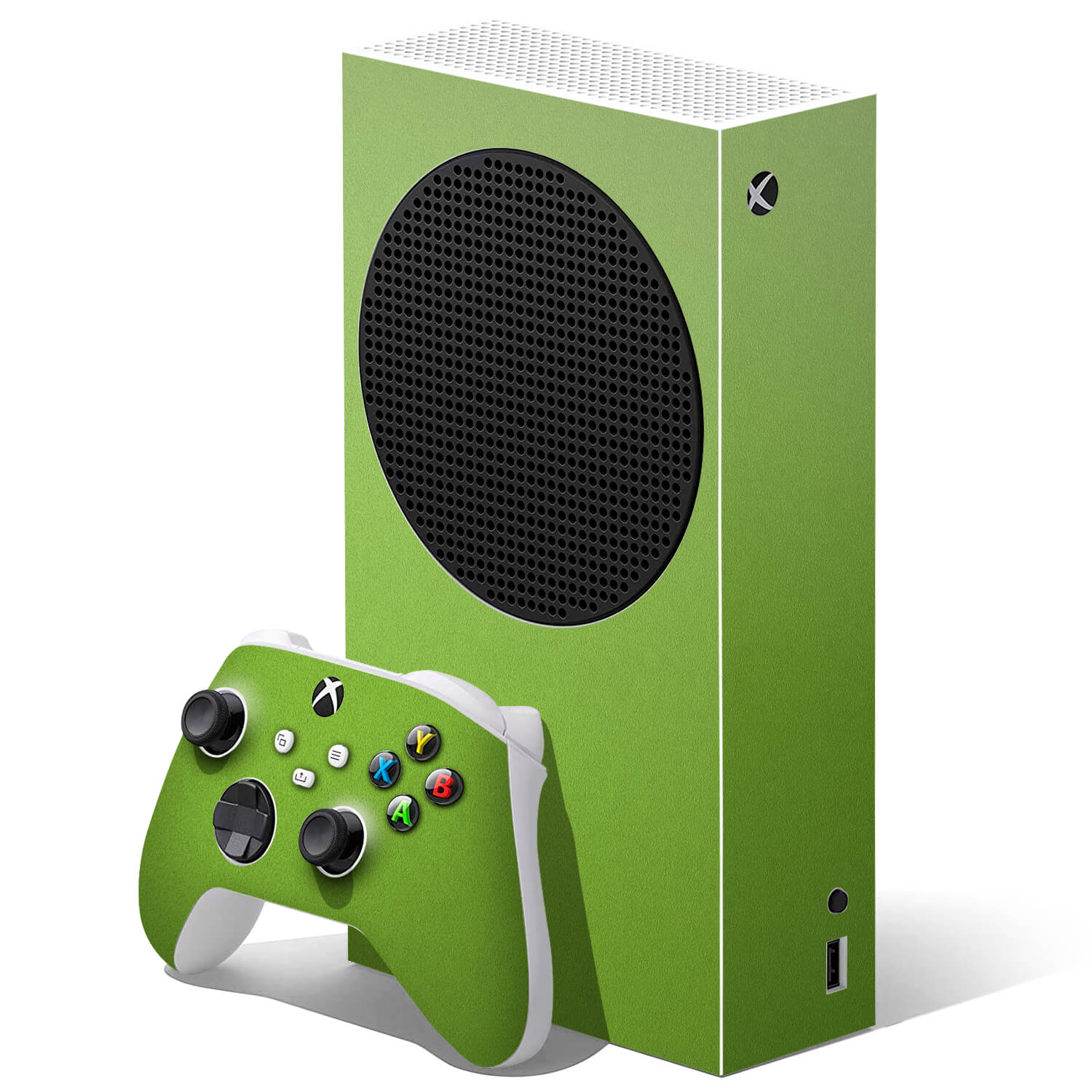Xbox Series S Textured Matt Green Skins