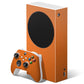 Xbox Series S Textured Matt Orange Skins