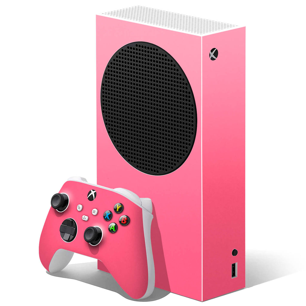 Xbox Series S Textured Matt Pink Skins