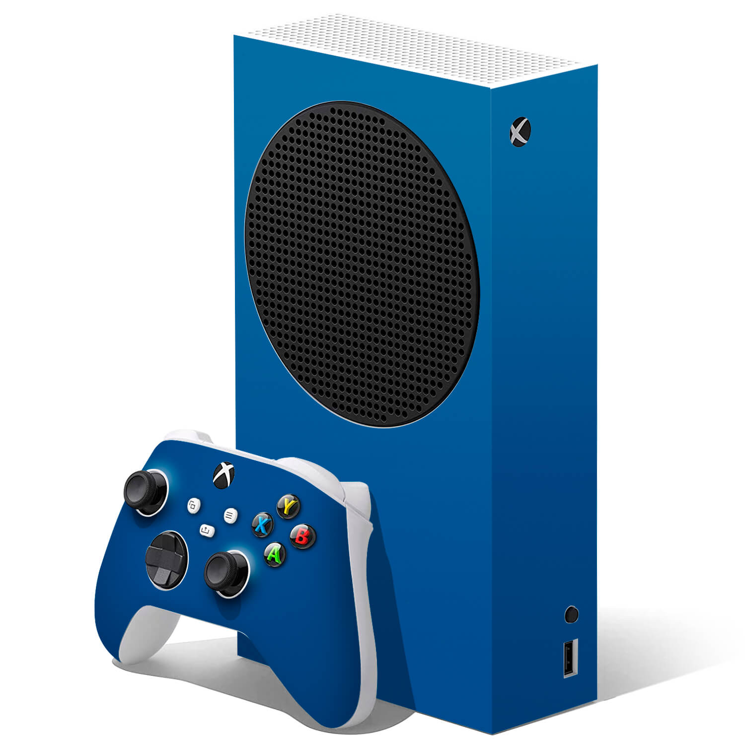 Xbox Series S Textured Matt Royal Blue Skins