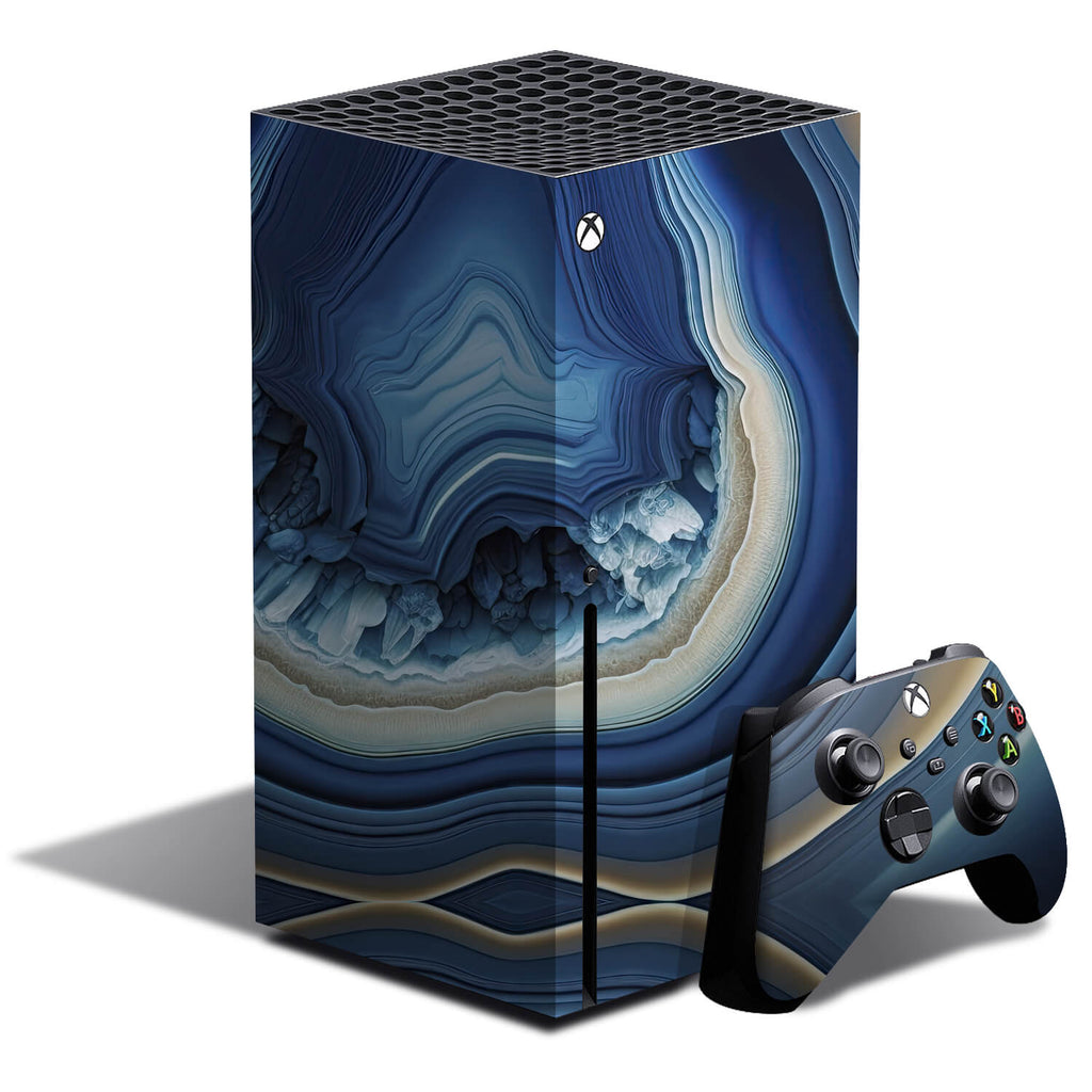 Xbox Series X Azure onyx skins