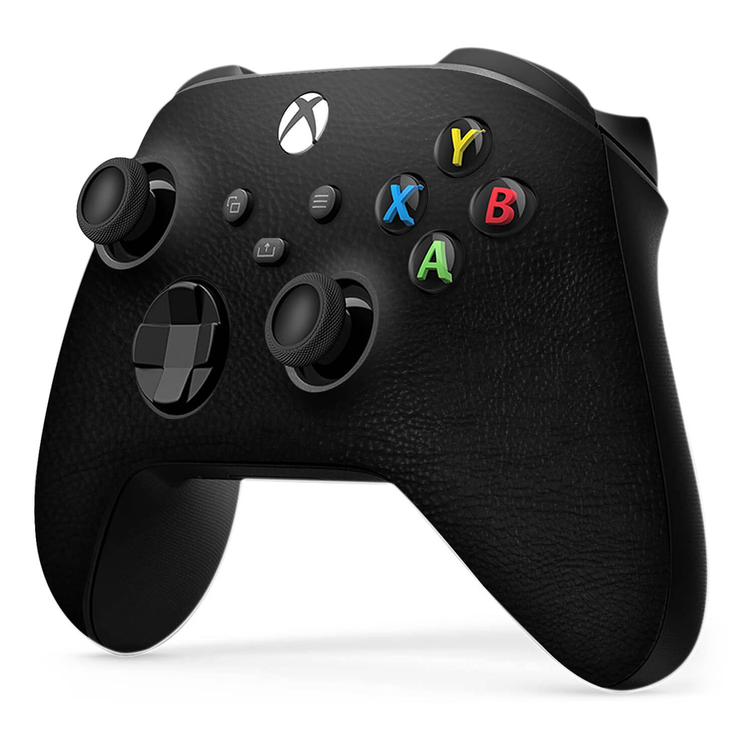 Xbox Series X Controller Black Leather Skins