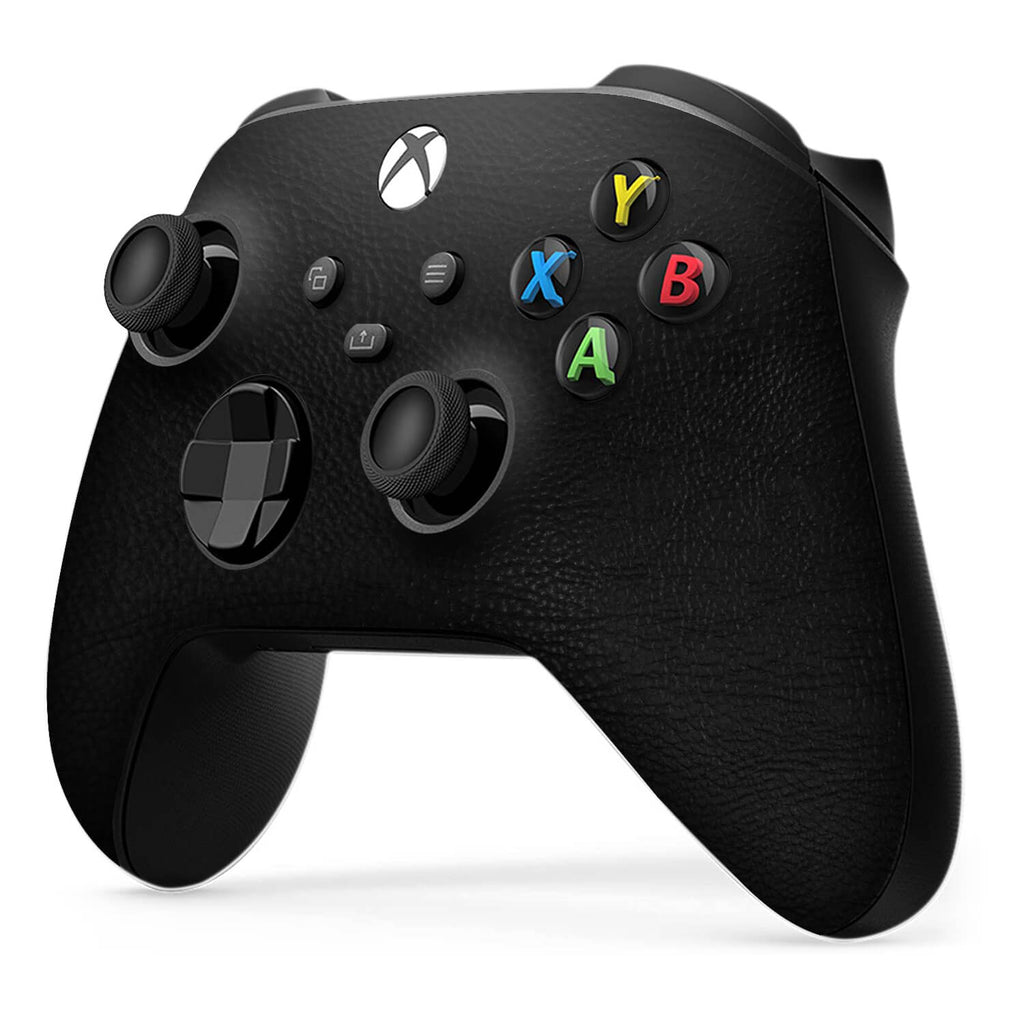 Xbox Series X Controller Black Leather Skins