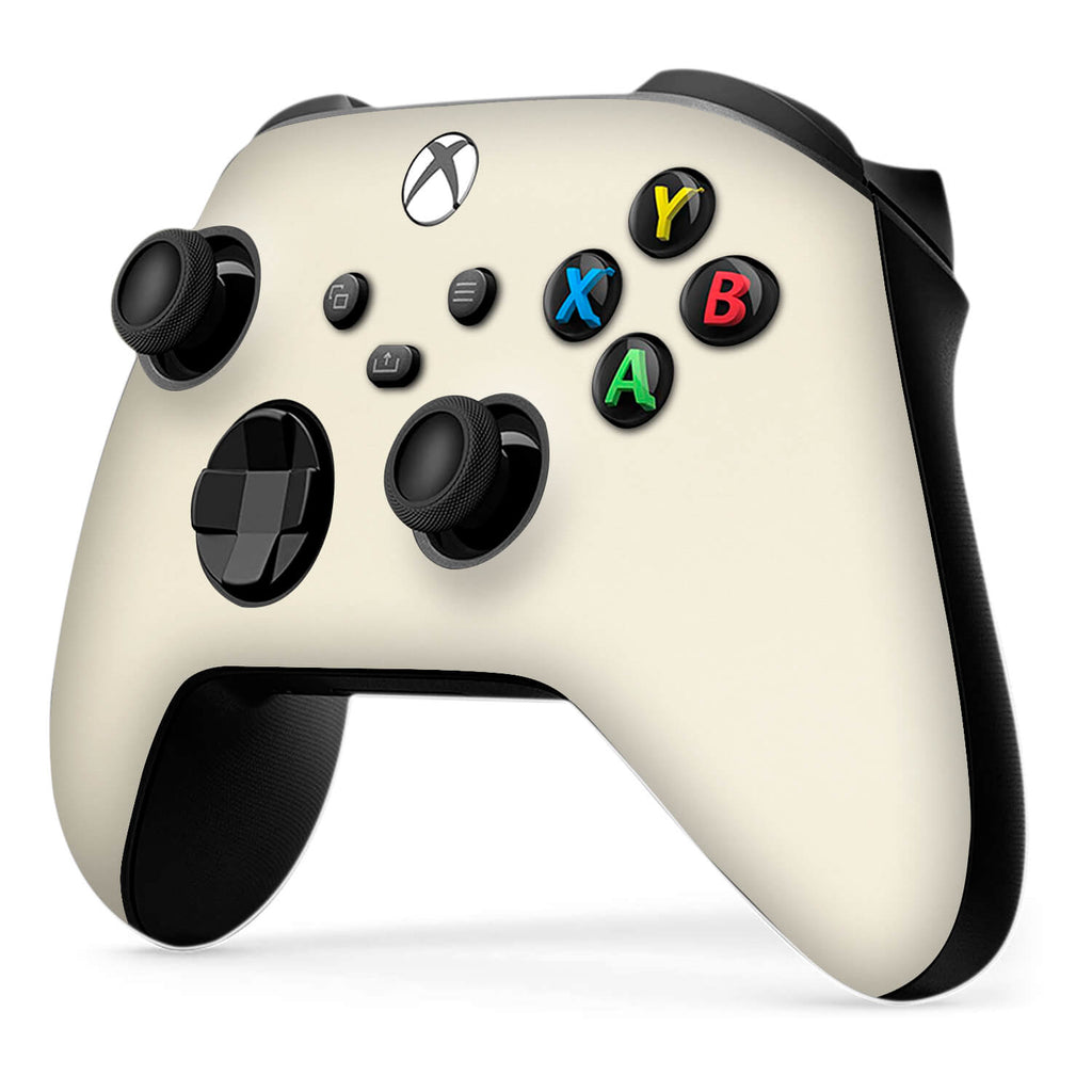 Xbox Series X Controller Textured Matt Cream Skins