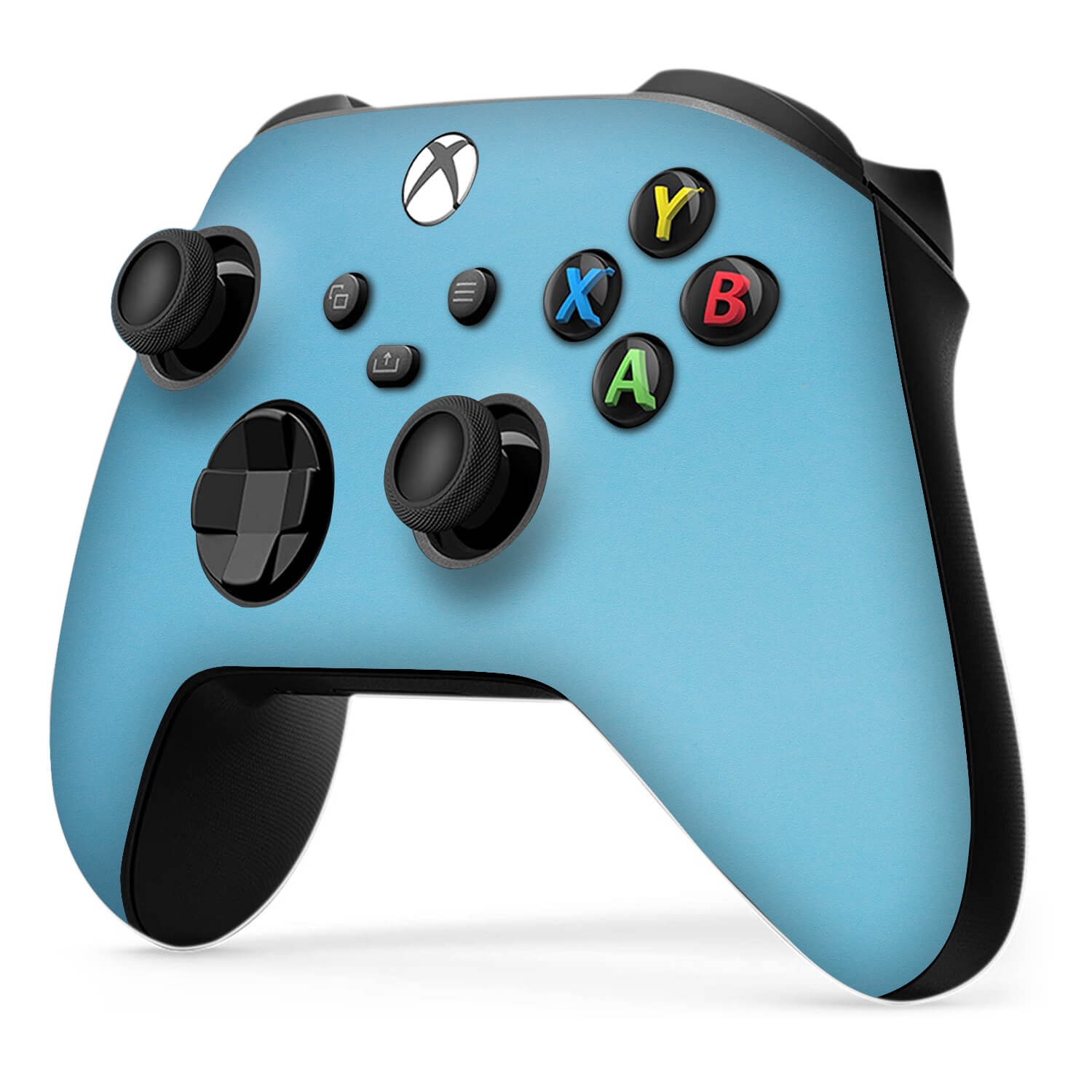 Xbox Series X Controller Textured Matt Light Blue Skins