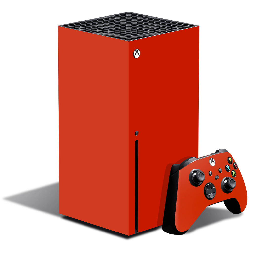 Xbox Series X Dragon Red Gloss Skins