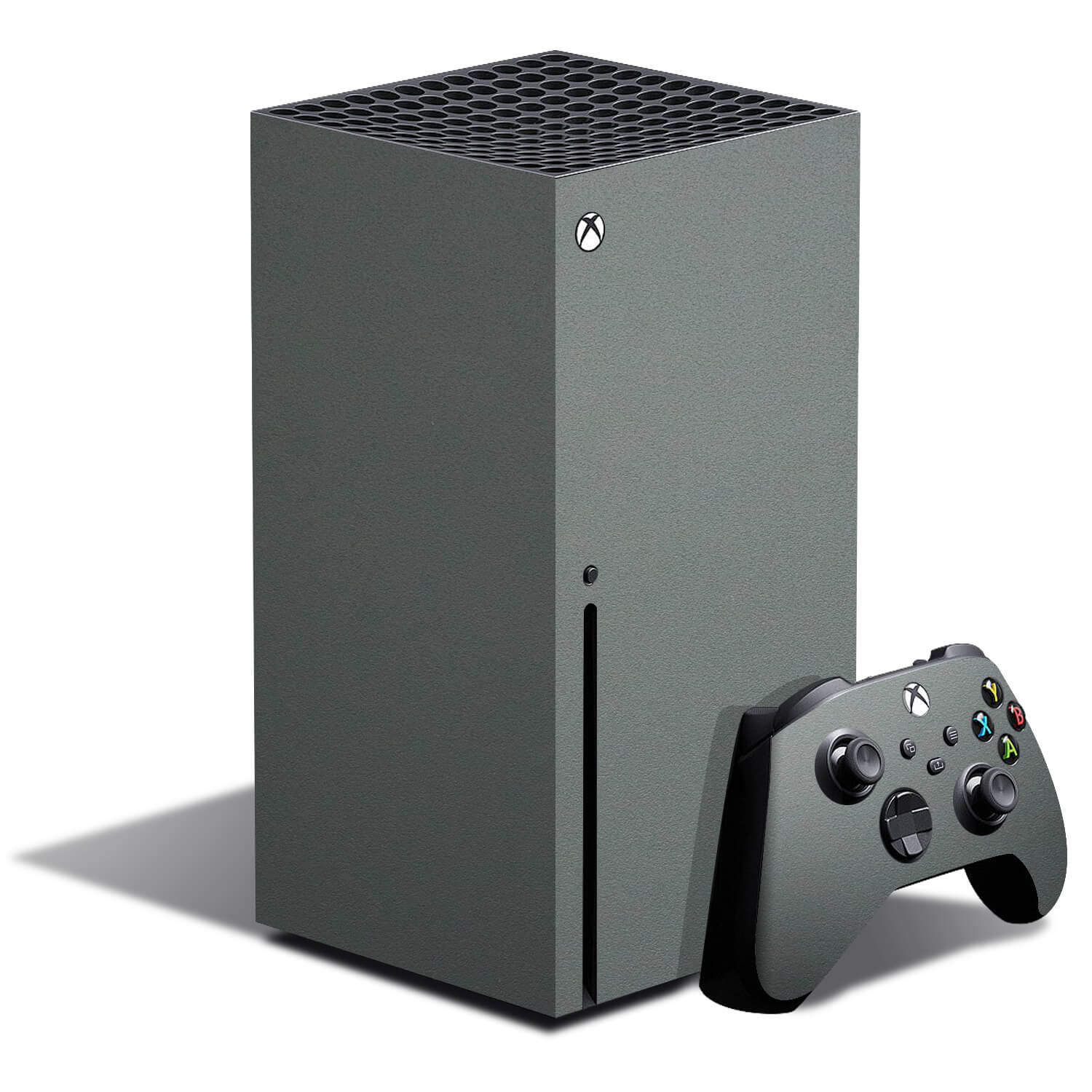 Xbox Series X Textured Matt Grey Skins