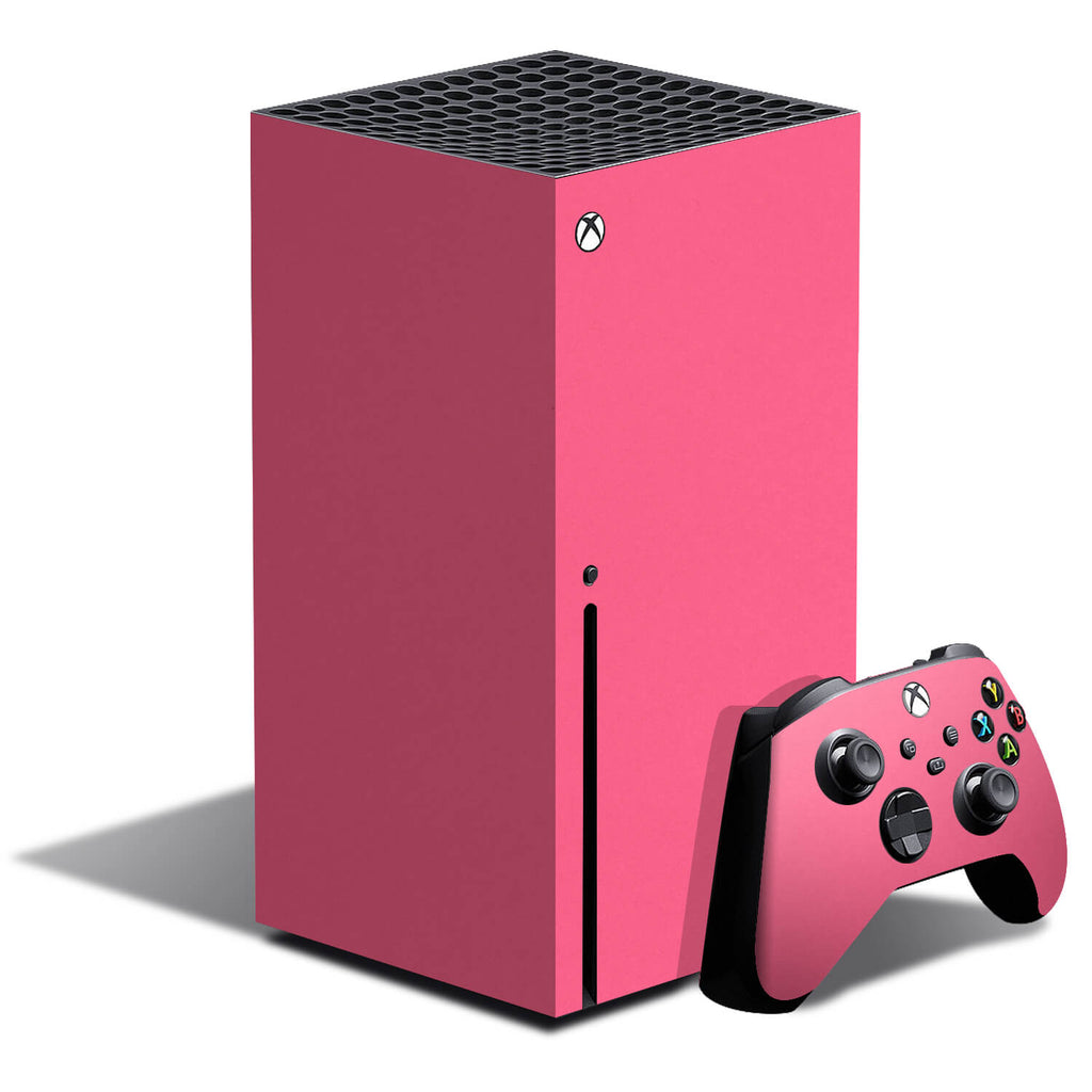 Xbox Series X Textured Matt Pink Skins