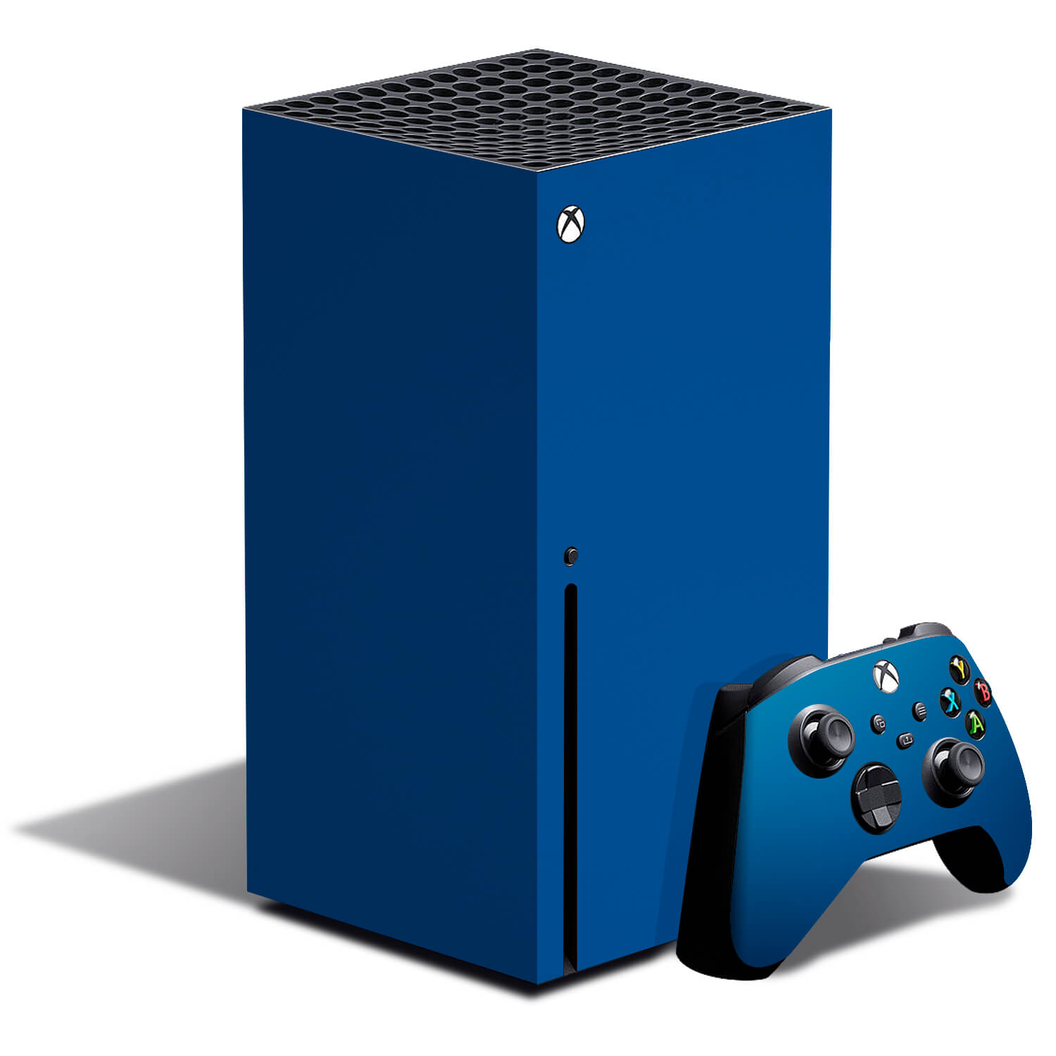 Xbox Series X Textured Matt Royal Blue Skins