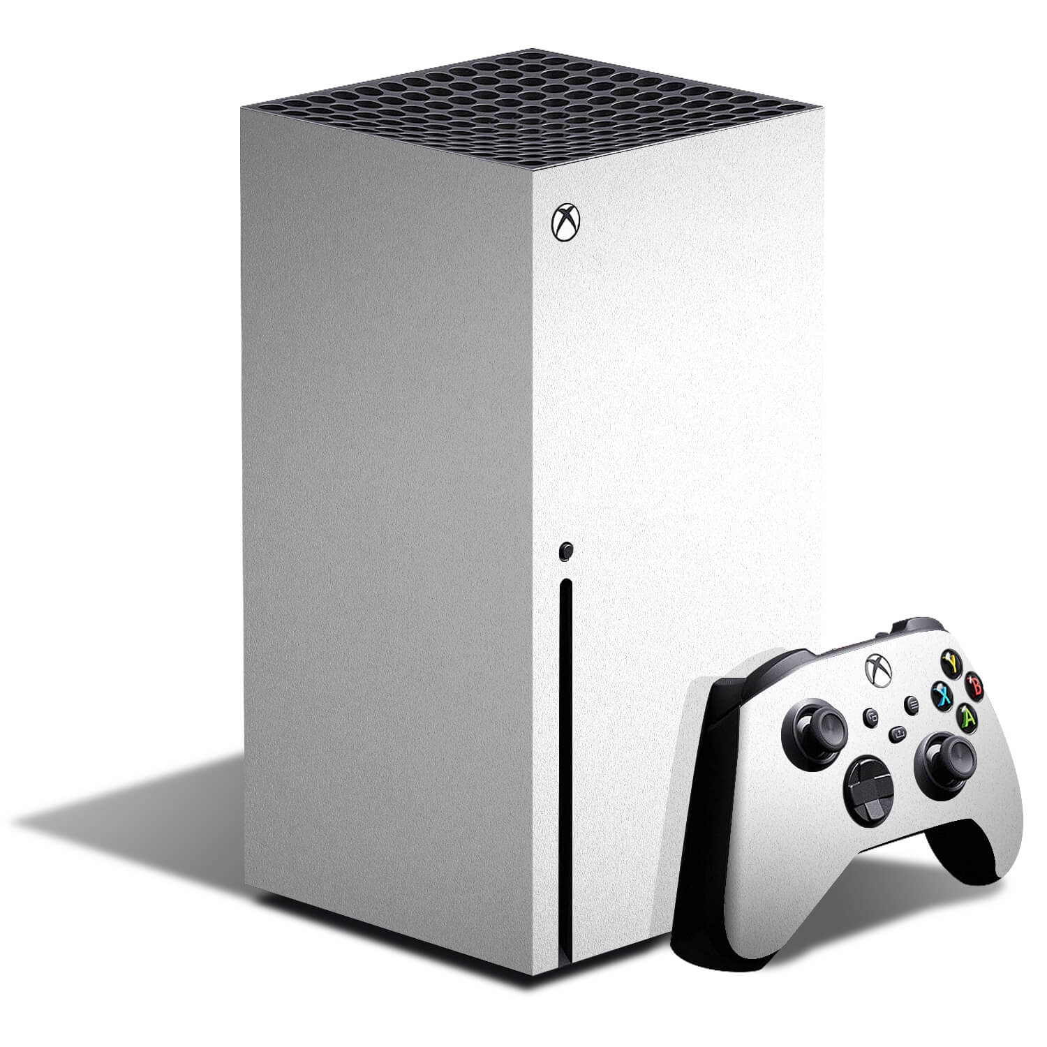 Xbox Series X Textured Matt White Skins