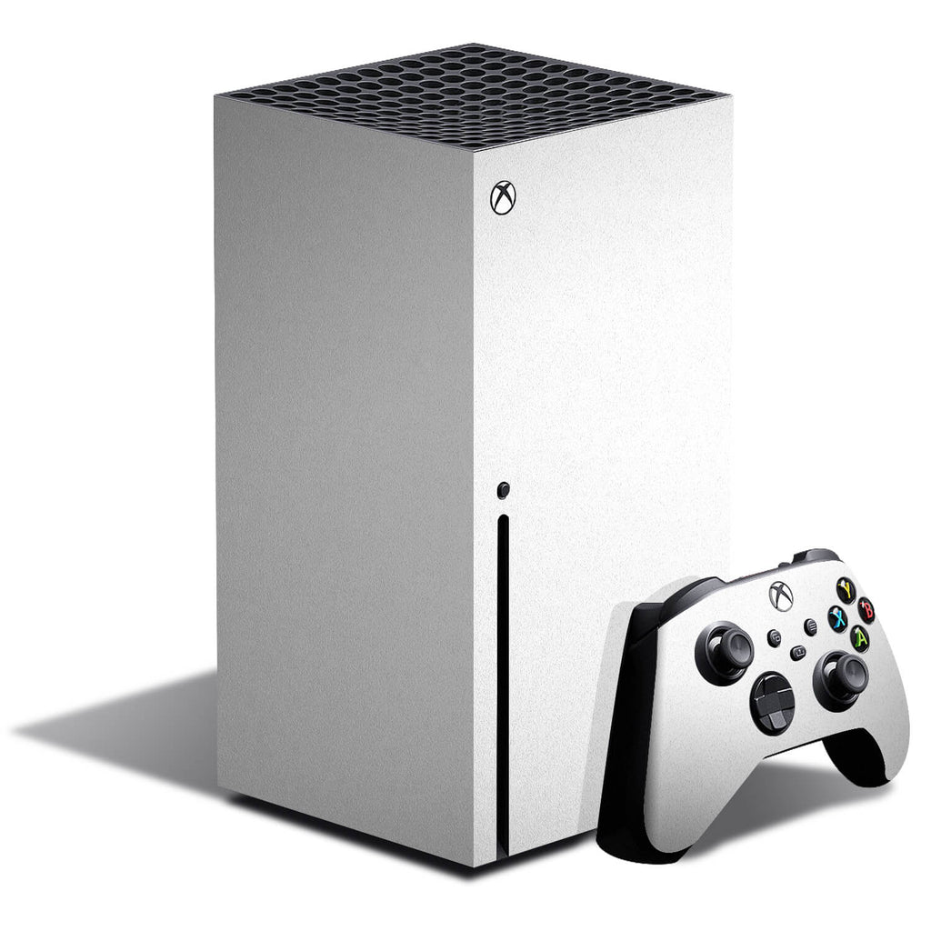 Xbox Series X Textured Matt White Skins