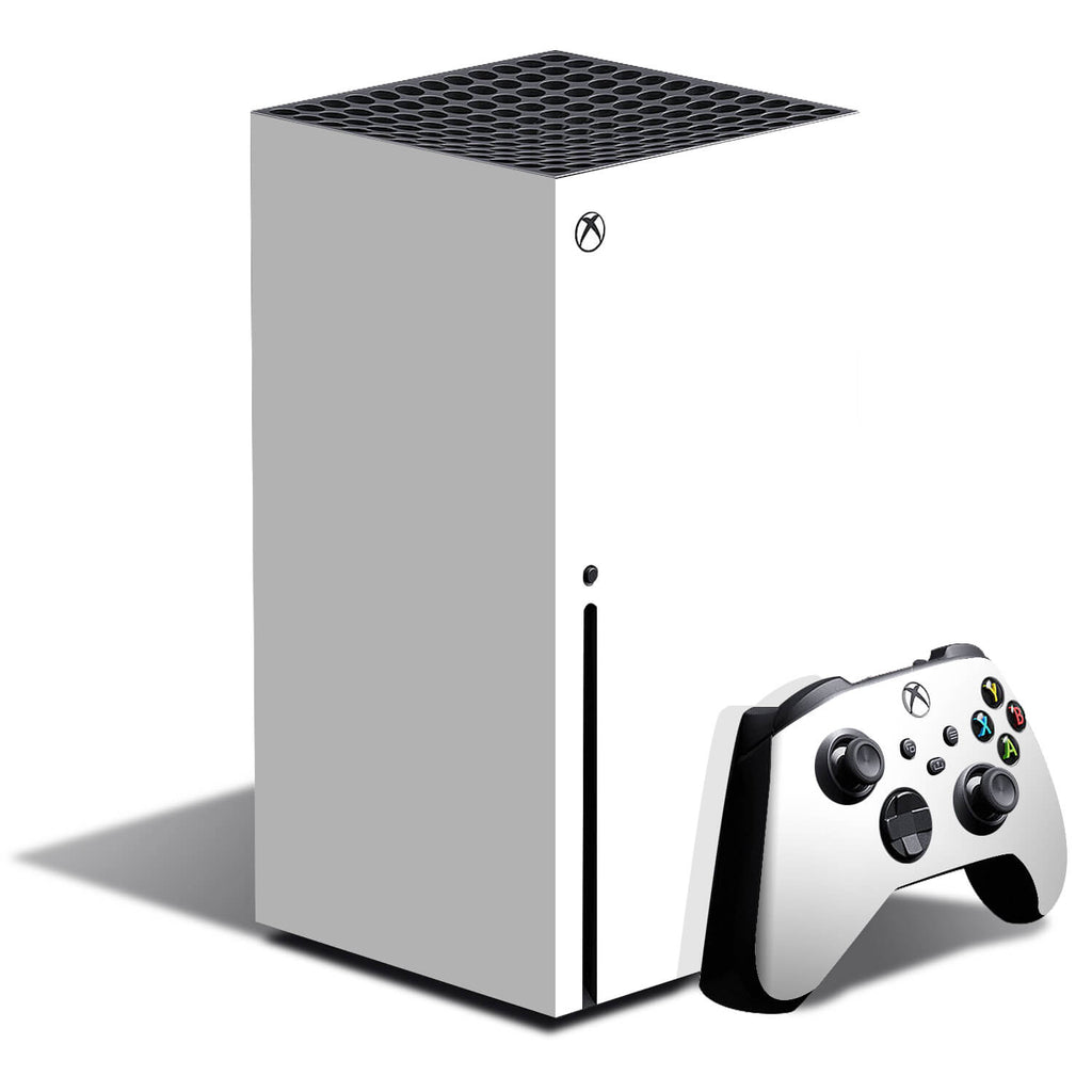 Xbox Series X White Gloss Skins