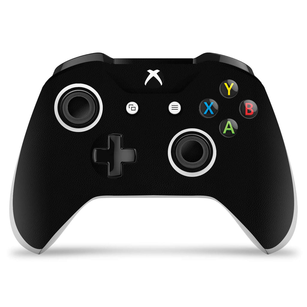 Xbox One S Controller Black Leather Skin