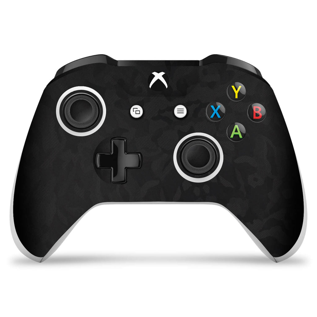 Xbox One S Controller Black Camo Skin