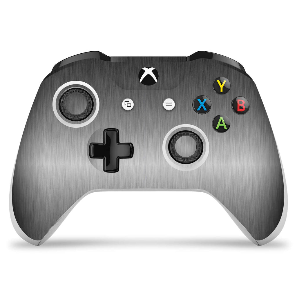 Xbox One S Controller Brushed Titanium Skin