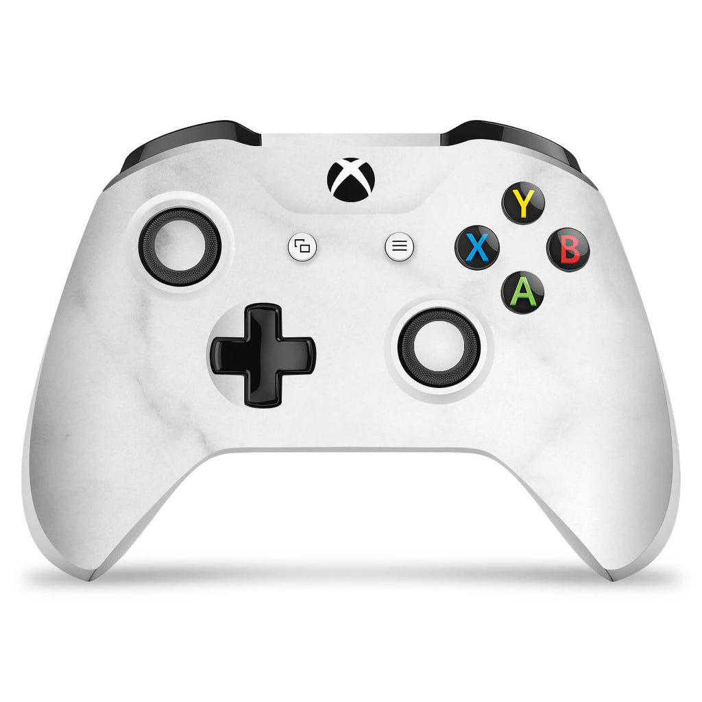Xbox One S Controller White Marble Skins