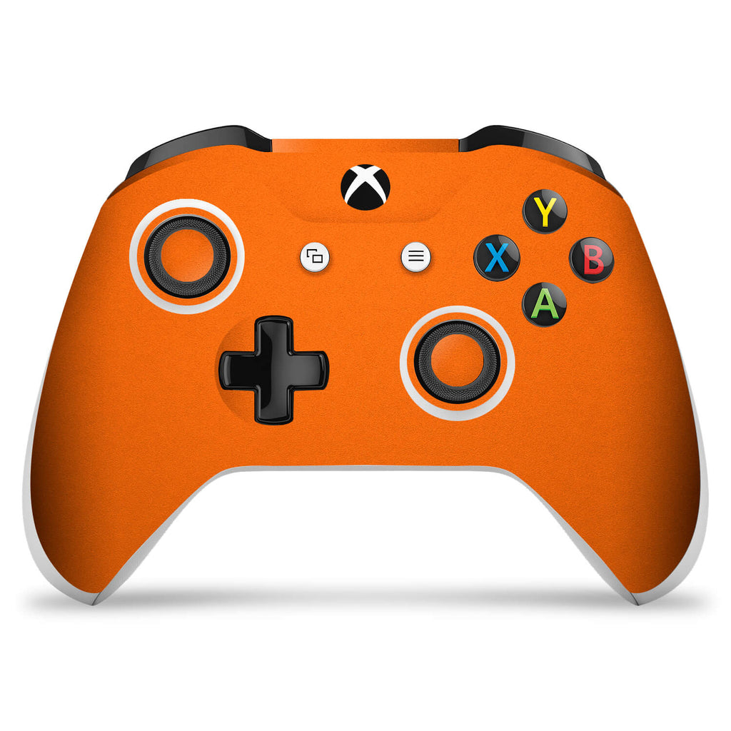 Xbox One S Controller Textured Matt Orange Skin