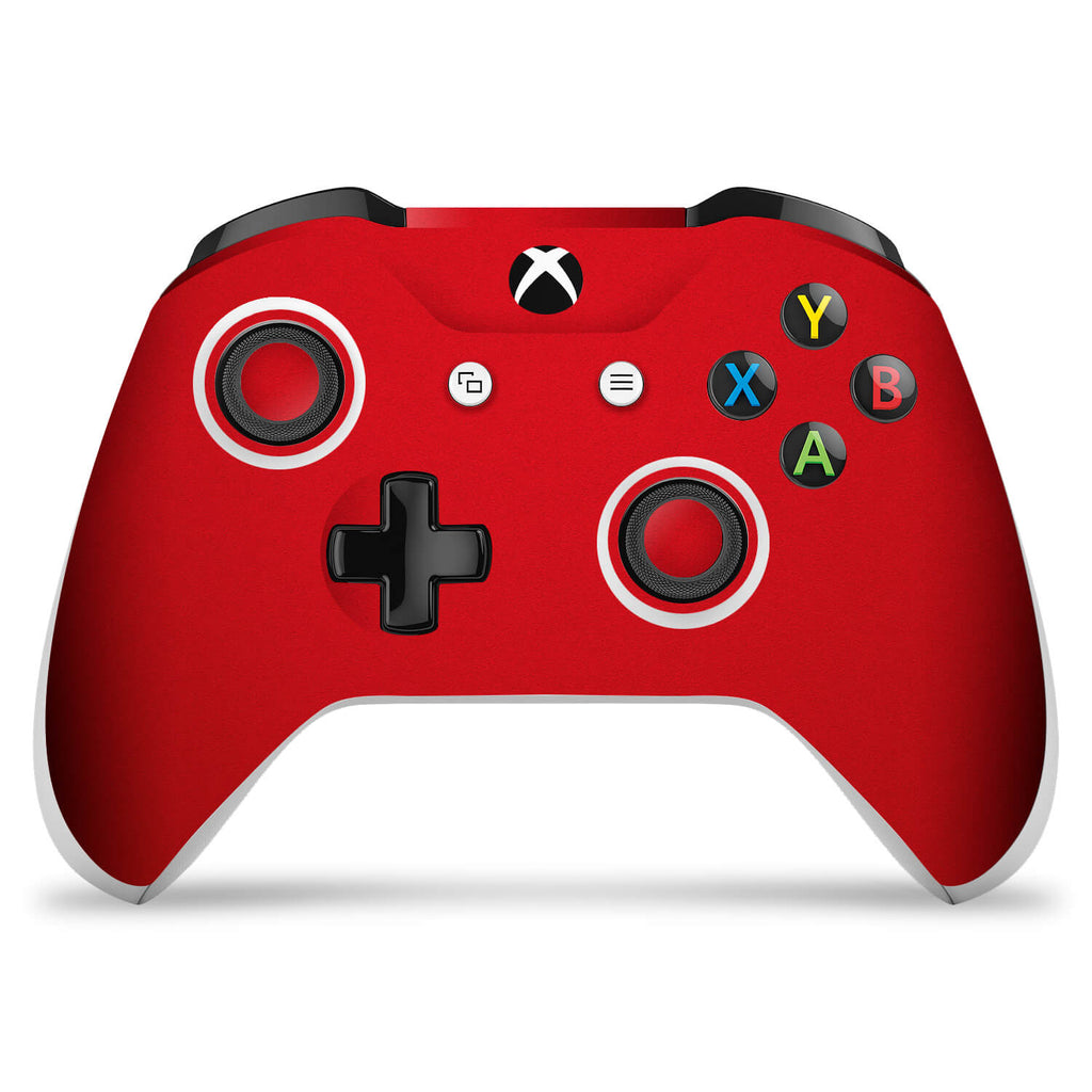 Xbox One S Controller Textured Matt Red Skin