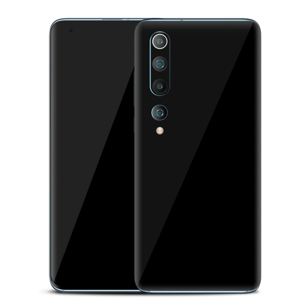 Xiaomi Mi 10 Black Gloss Skins