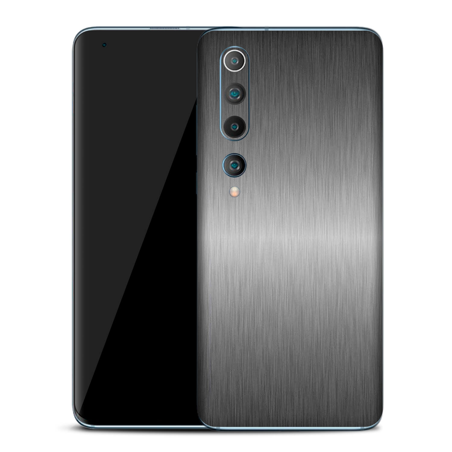 Xiaomi Mi 10 Brushed Titanium Skins