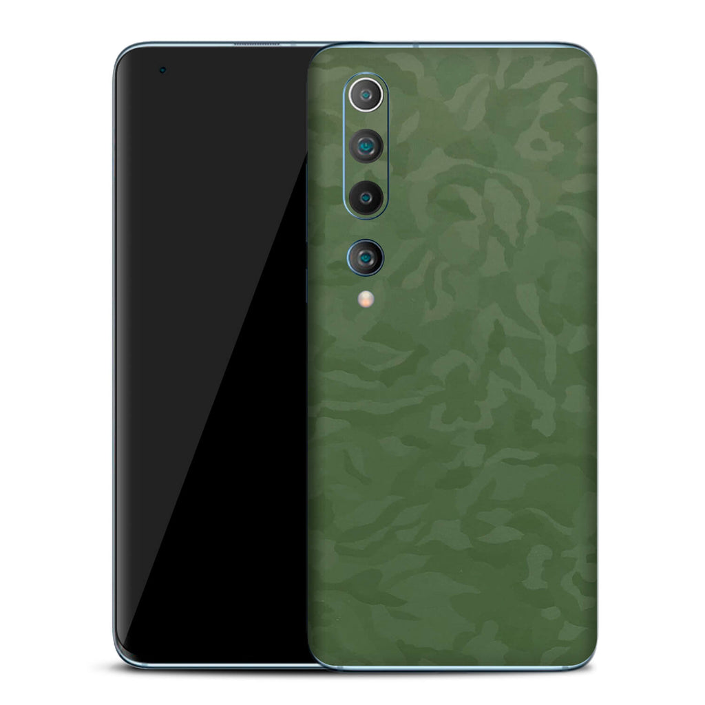 Xiaomi Mi 10 Green Camo Skins