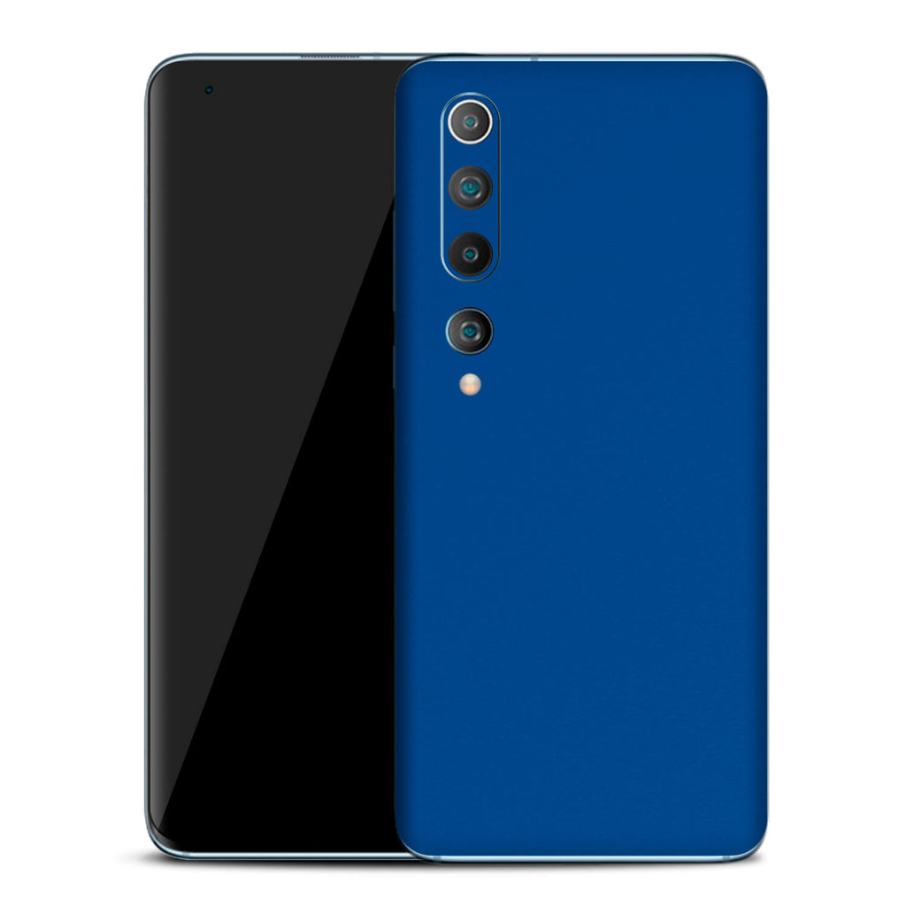 Xiaomi Mi 10 Textured Matt Royal Blue Skins