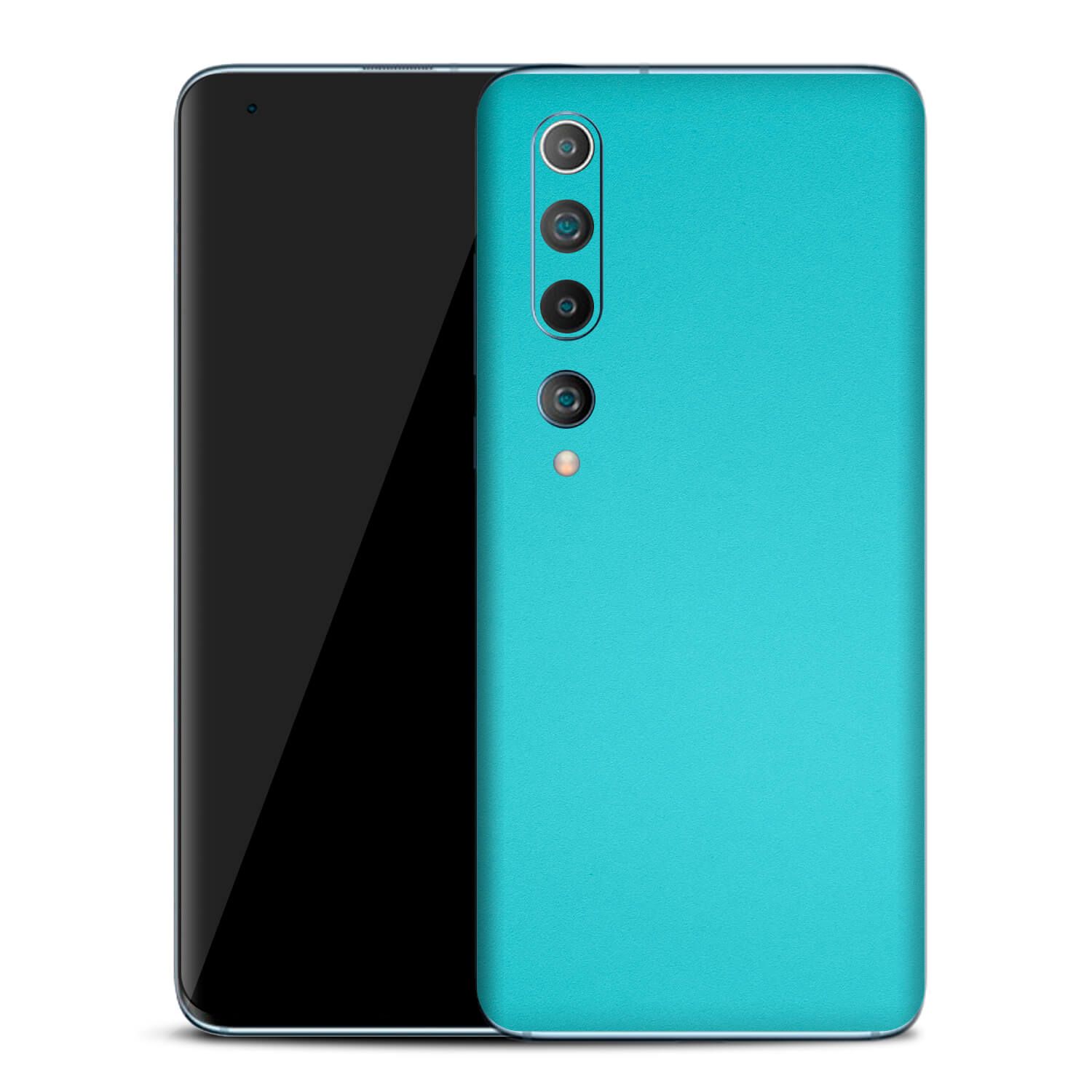 Xiaomi Mi 10 Textured Matt Turquoise Skins