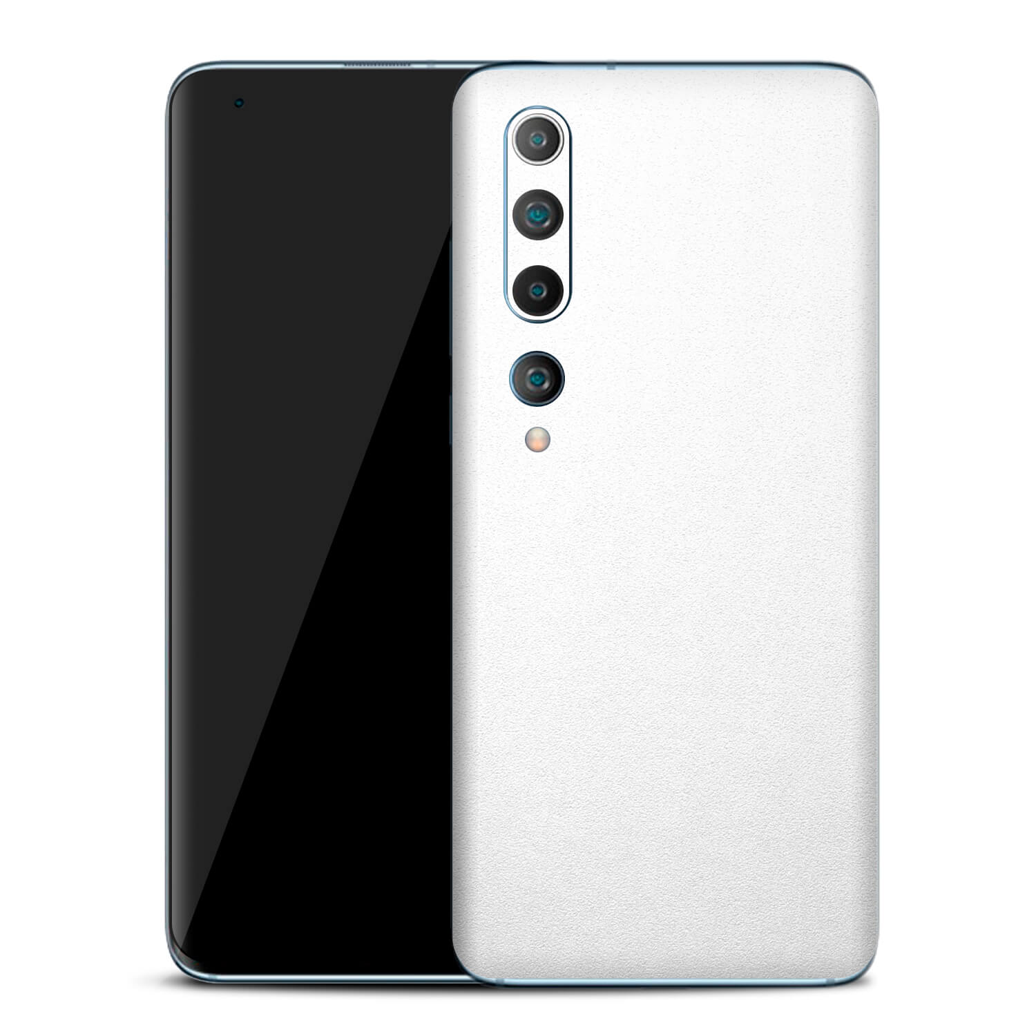 Xiaomi Mi 10 Textured Matt White Skins