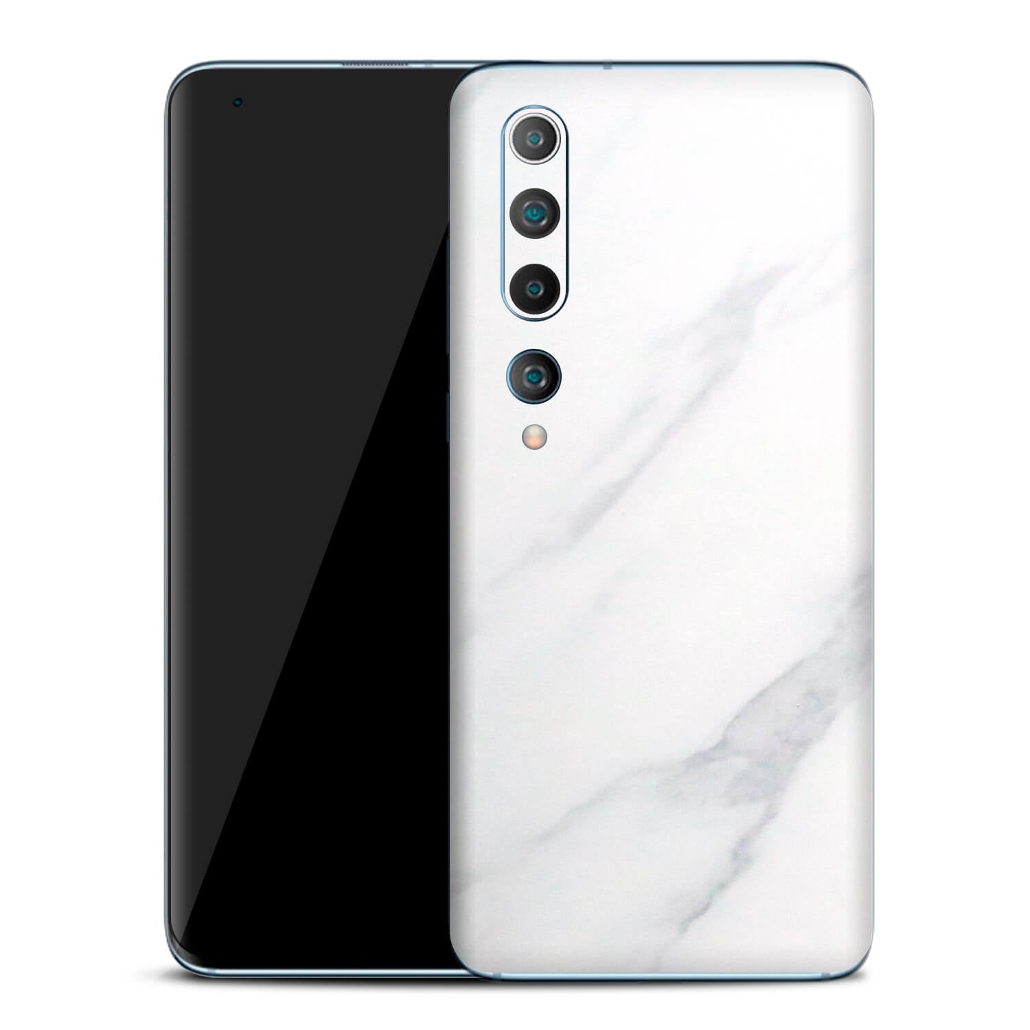Xiaomi Mi 10 White Marble Skins