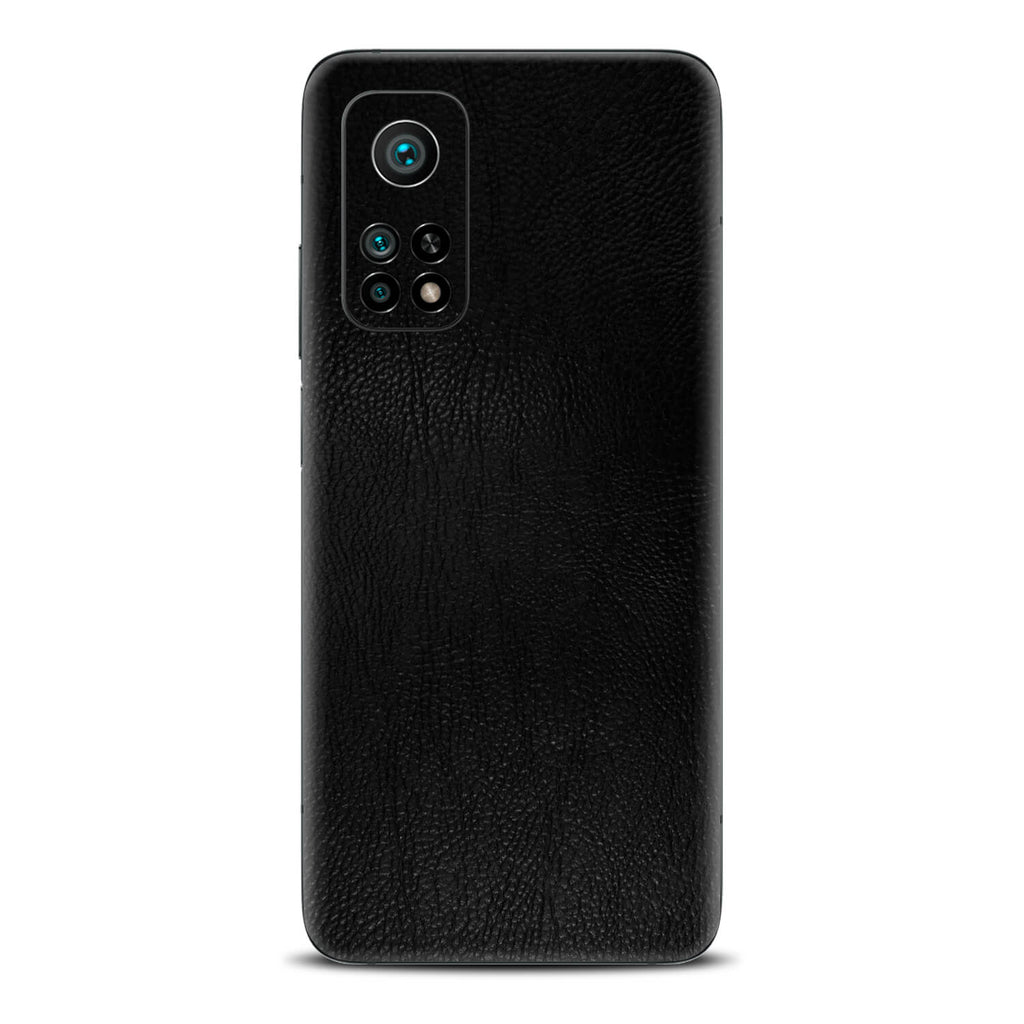 Xiaomi Mi 10T Pro Black Leather Skins