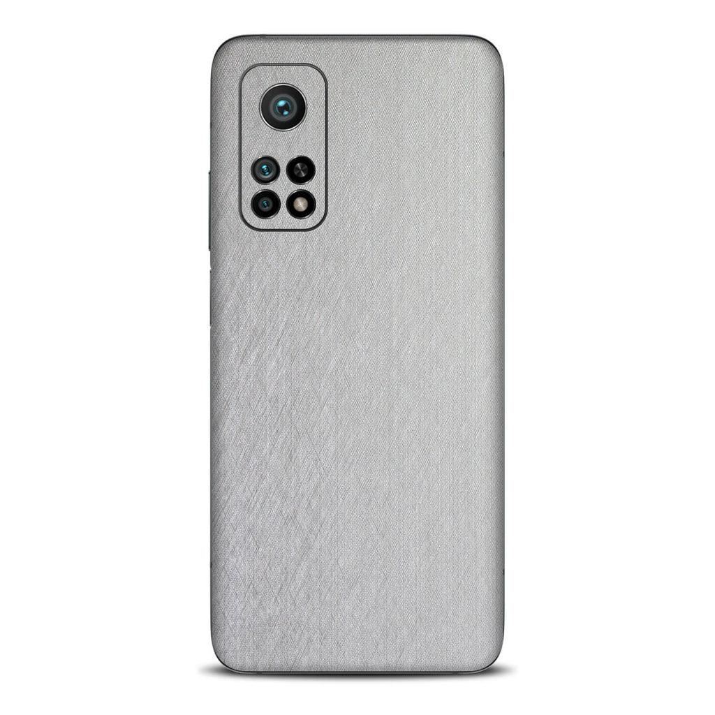 Xiaomi Mi 10T Brushed Aluminium Skins