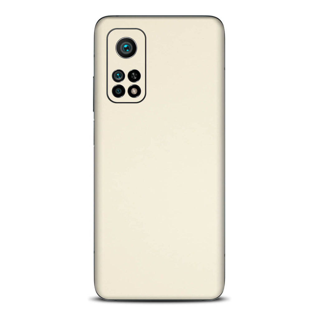 Xiaomi Mi 10T Textured Matt Cream Skins