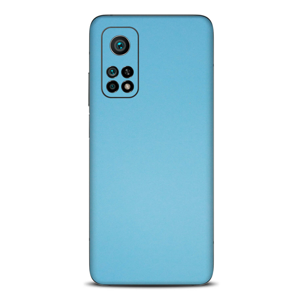 Xiaomi Mi 10T Pro Textured Matt Light Blue Skins