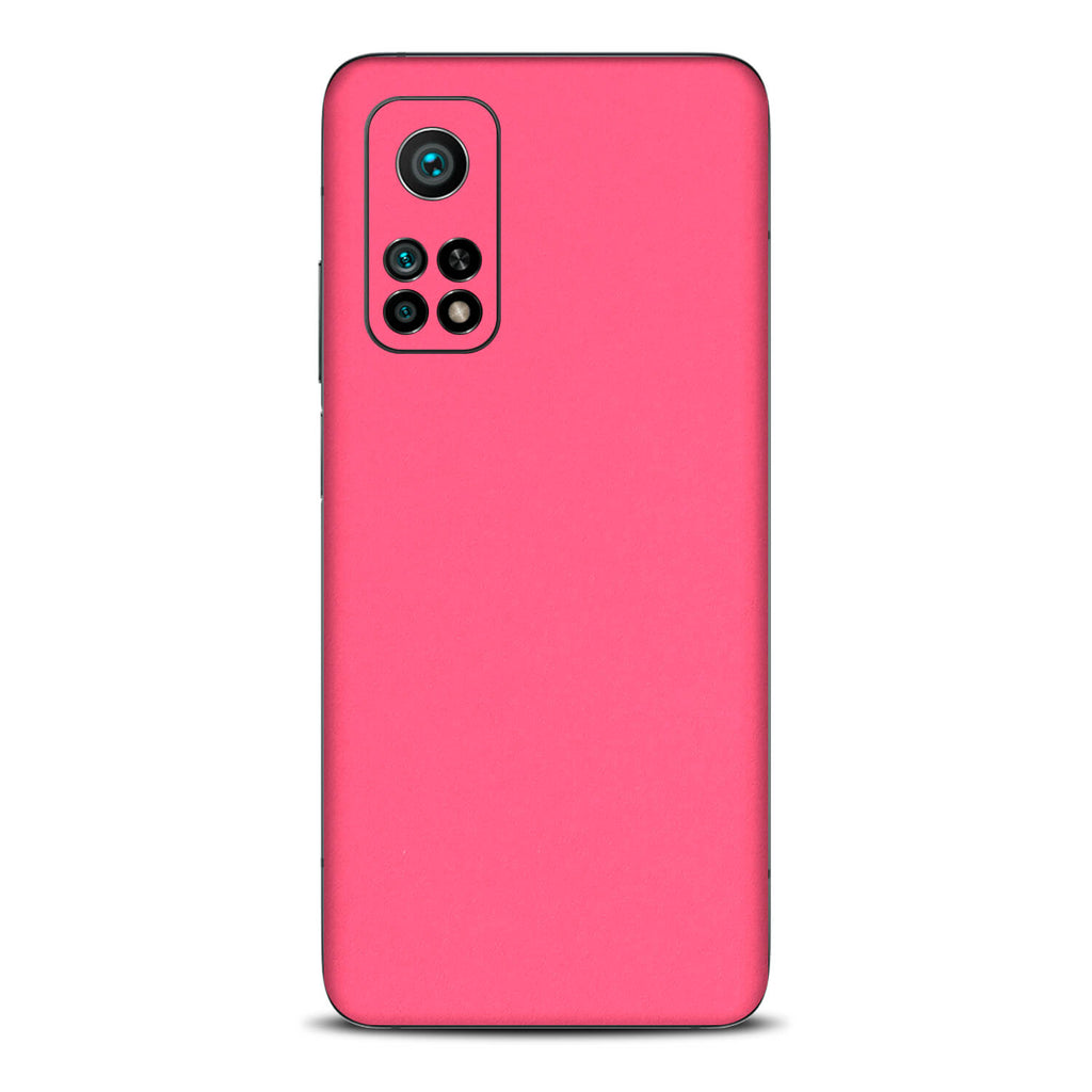 Xiaomi Mi 10T Textured Matt Pink Skins