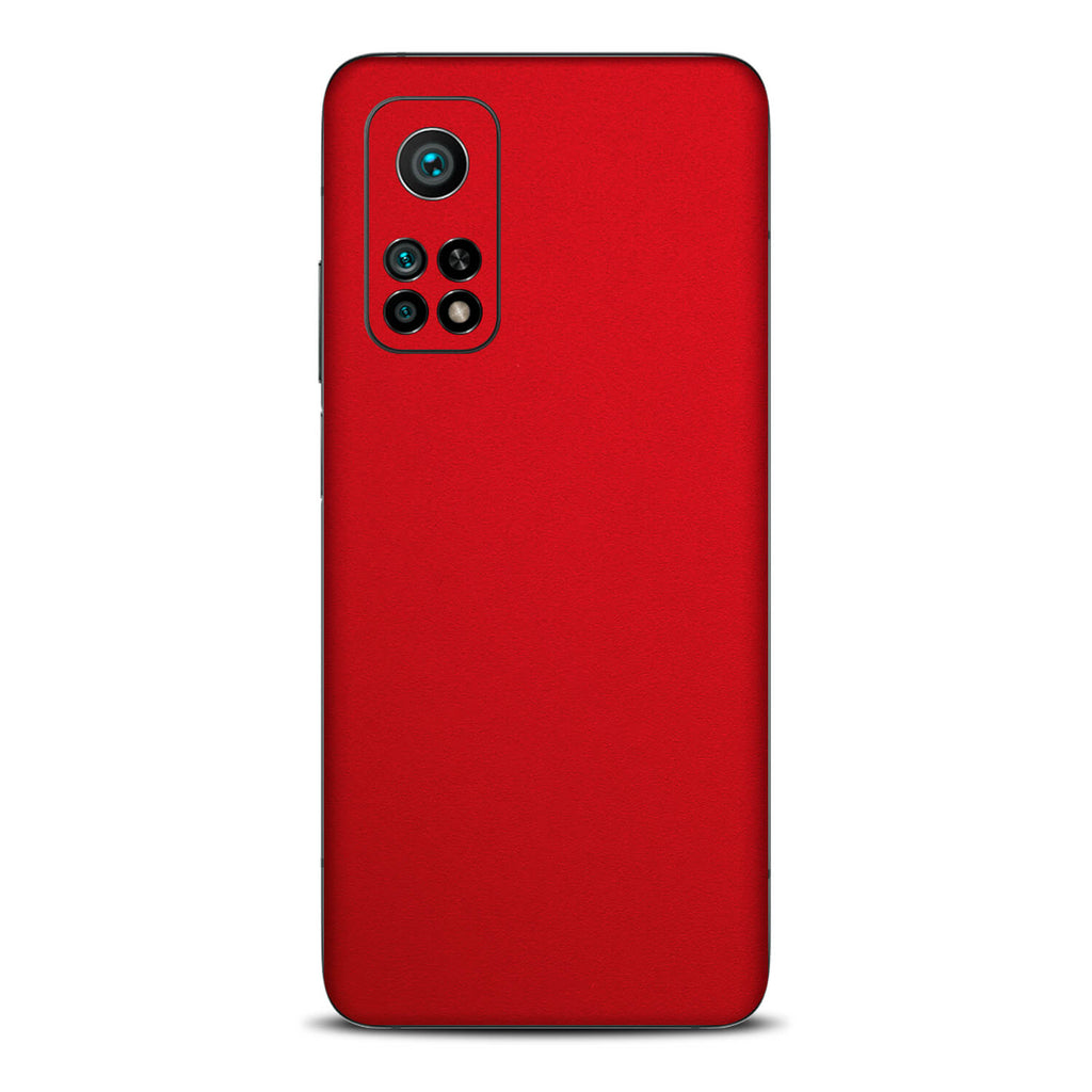 Xiaomi Mi 10T Pro Textured Matt Red Skins