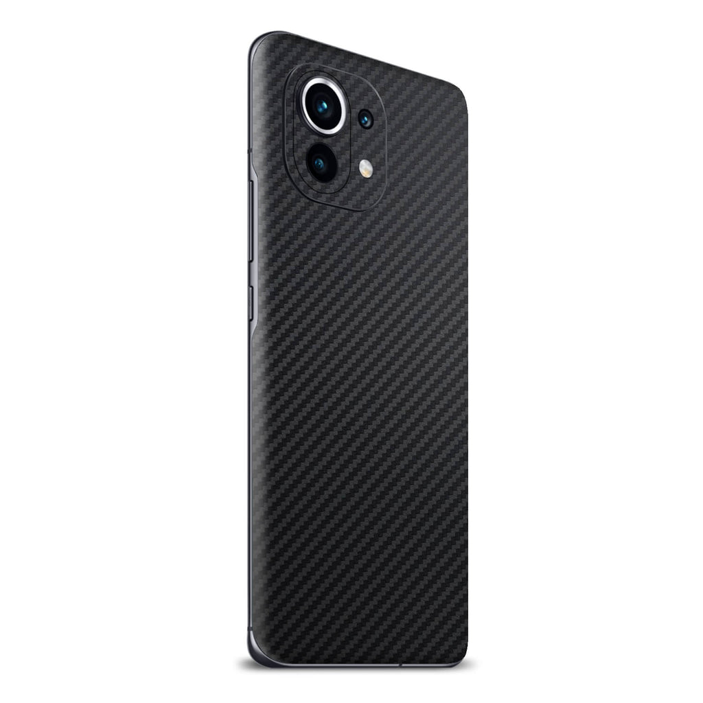 Xiaomi Mi 11 Black Carbon Fibre Skins