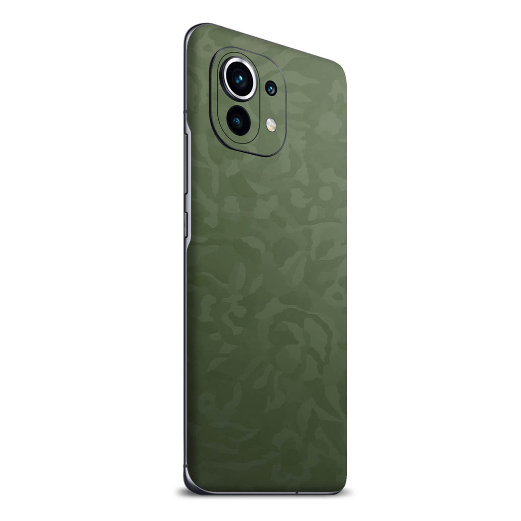 Xiaomi Mi 11 Lite Green Camo Skins
