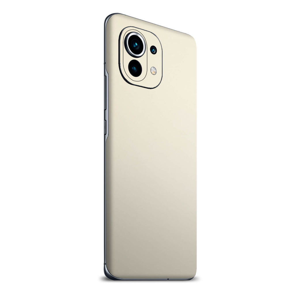 Xiaomi Mi 11 Textured Matt Cream Skins