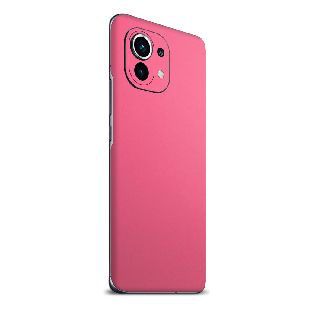 Xiaomi Mi 11 Textured Matt Pink Skins