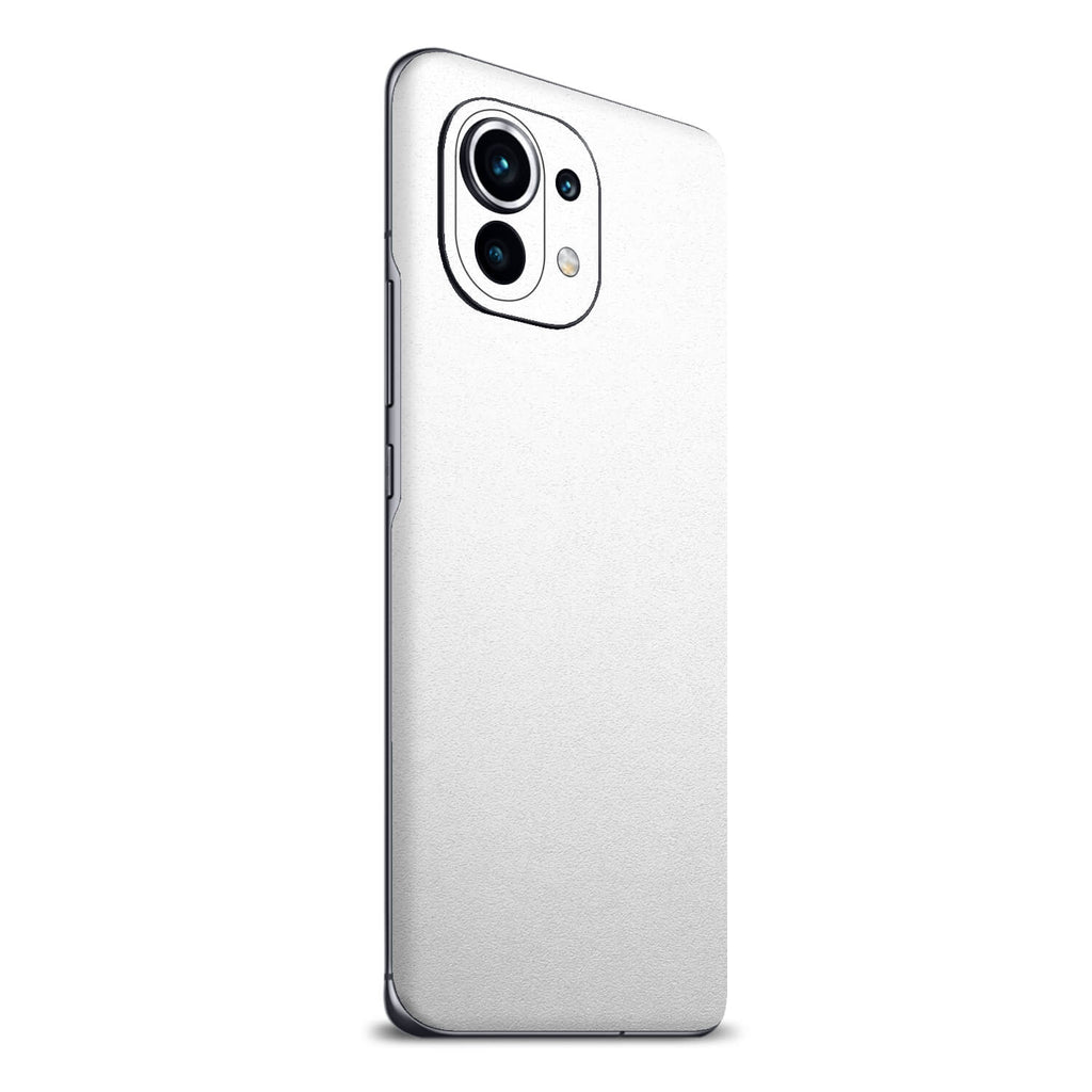 Xiaomi Mi 11 Lite Textured Matt White Skins