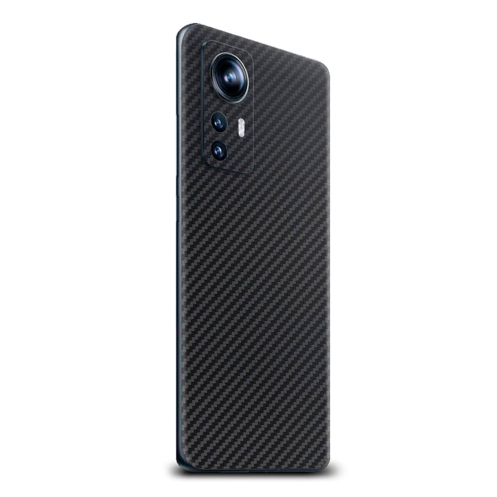 Xiaomi Mi 12 Black carbon fibre skins